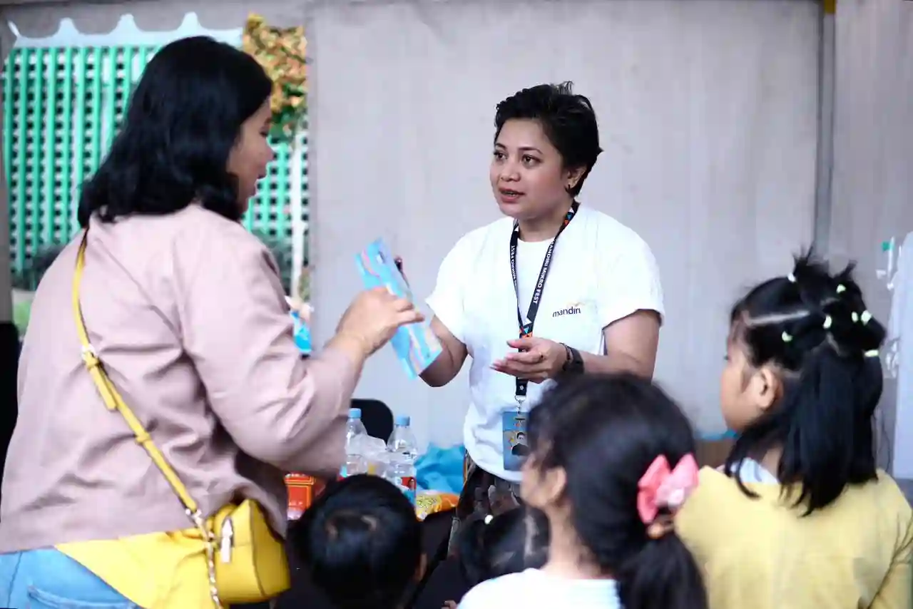 Mandiri Mikro Fest 2025, usaha Bank Mandiri bantu pelaku UMKM naik kelas. Foto: dok. Bank Mandiri
