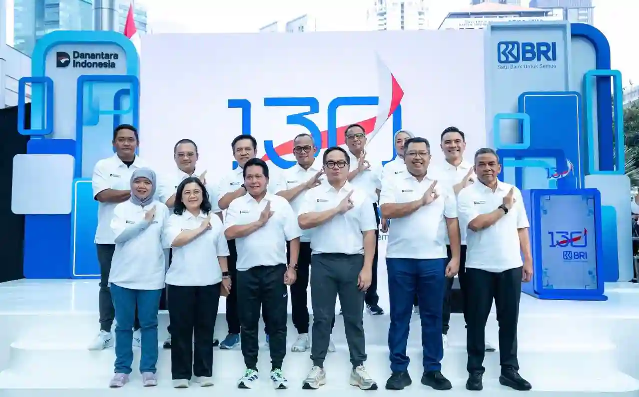 BRI menandai awal perayaan HUT ke-130 dengan tema “Satu Bank Untuk Semua” dengan komitmen melayani rakyat. Foto: dok. BRI