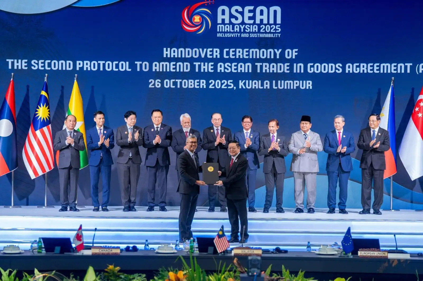 ASEAN saat ini sedang melakukan negosiasi ASEAN–Canada FTA dan Indonesia berharap proses ini dapat diselesaikan pada 2026