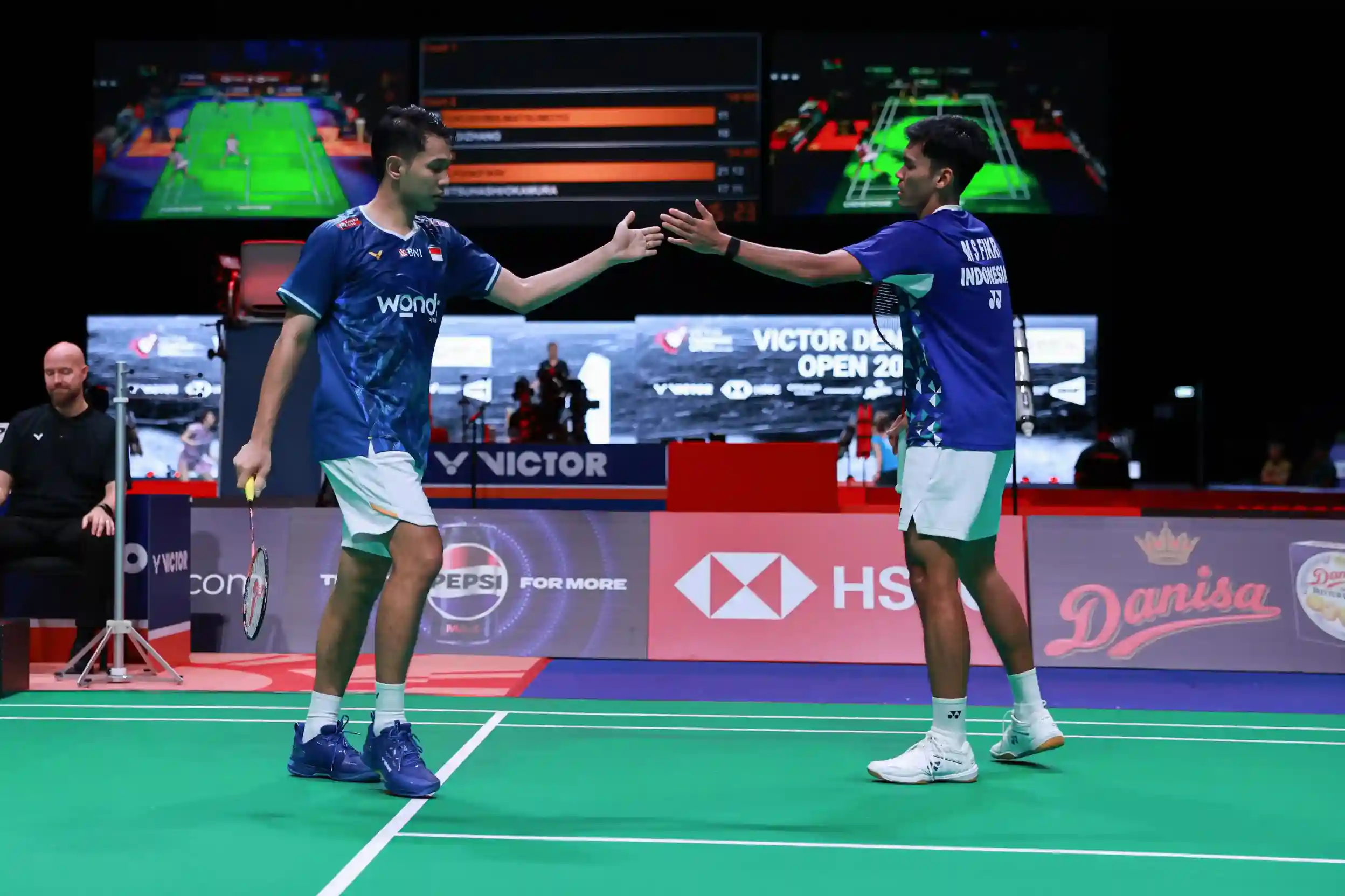 Fajar-Fikri finis runner-up French Open 2025. BNI tegaskan dukungan nyata bagi atlet Indonesia untuk terus berprestasi di ajang internasional. Foto: dok. BNI