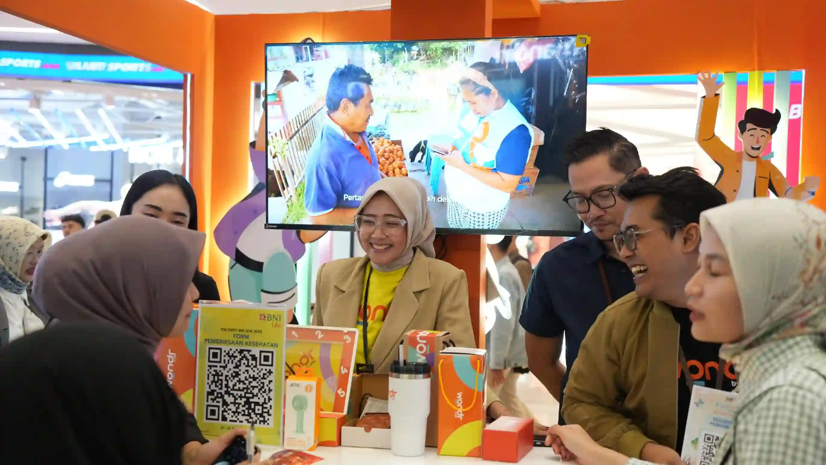 Lewat FinExpo 2025, Bank BNI dorong literasi keuangan nasional. Foto: dok. BNI