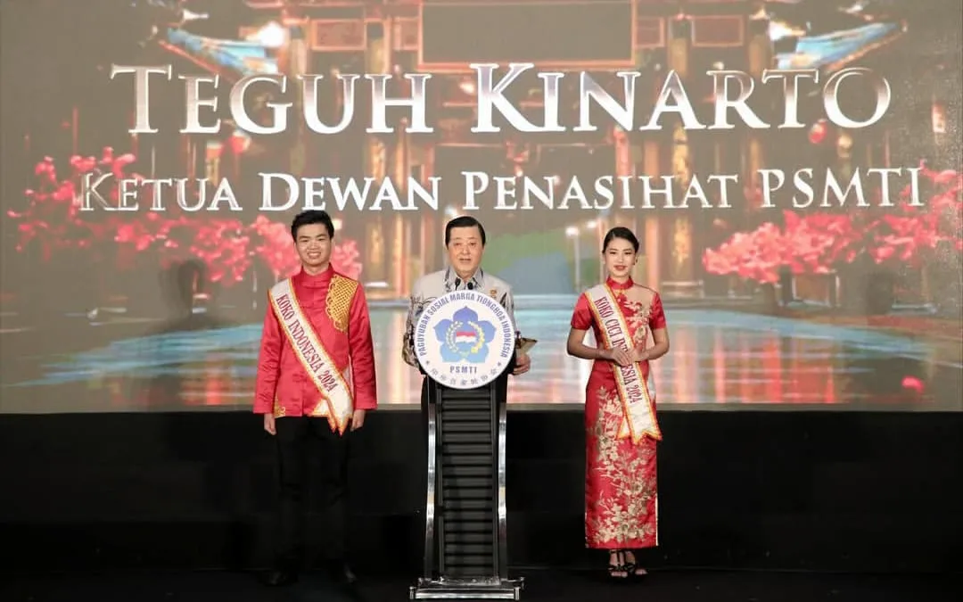 Rapat Kerja Nasional (Rakernas) XXI Paguyuban Sosial Marga Tionghoa Indonesia (PSMTI). Foto: Tangkapan layar Instagram AHY. 