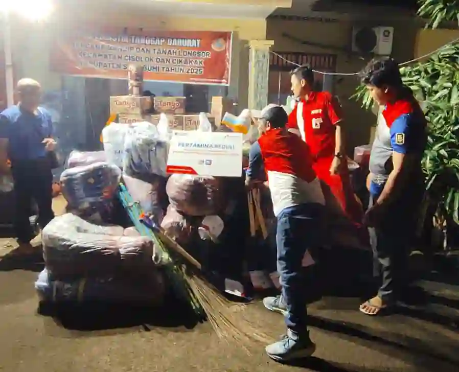 Laksanakan program TJLS, Pertamina bantu pemulihan para korban pasca banjir bandang Sukabumi, Jawa Barat. Foto: dok. Pertamina