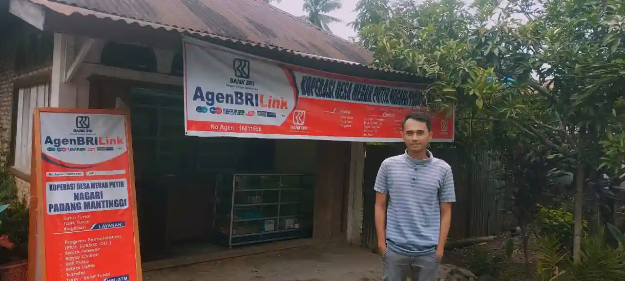 BRI perluas jaringan AgenBRILink hingga Nagari Padang Mantinggi, dorong ekonomi dan layanan keuangan digital sampai ke desa. Foto: dok. BRI