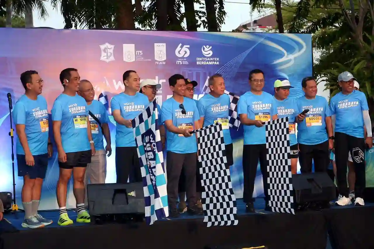 Kolaborasi BNI, ITS, dan Pemkot Surabaya wujudkan sport tourism lewat wondr Surabaya ITS Run 2025. Foto: dok. BNI