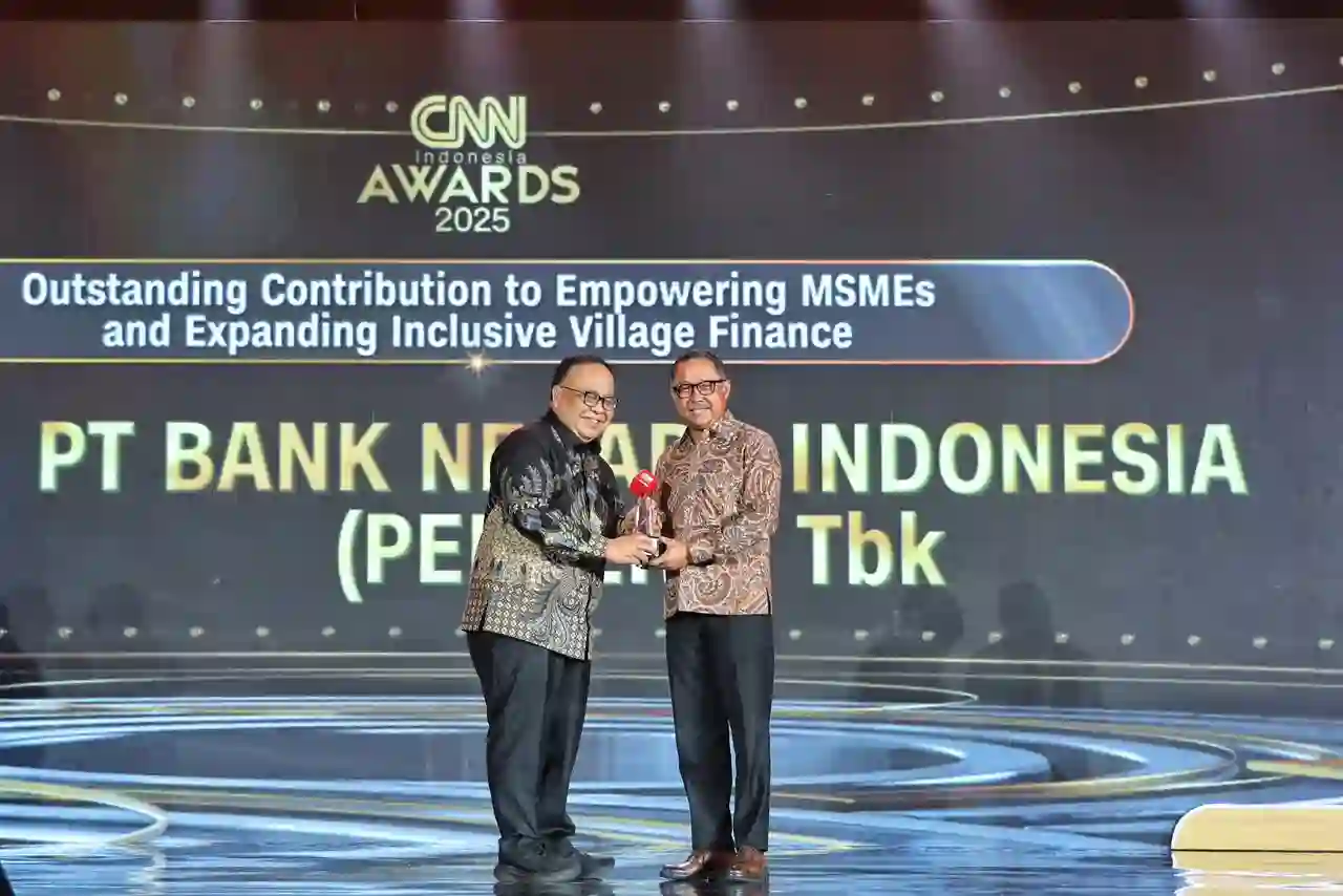 BNI raih penghargaan atas kontribusi pemberdayaan UMKM dan keuangan desa, berikut alasannya. Foto: dok. BNI
