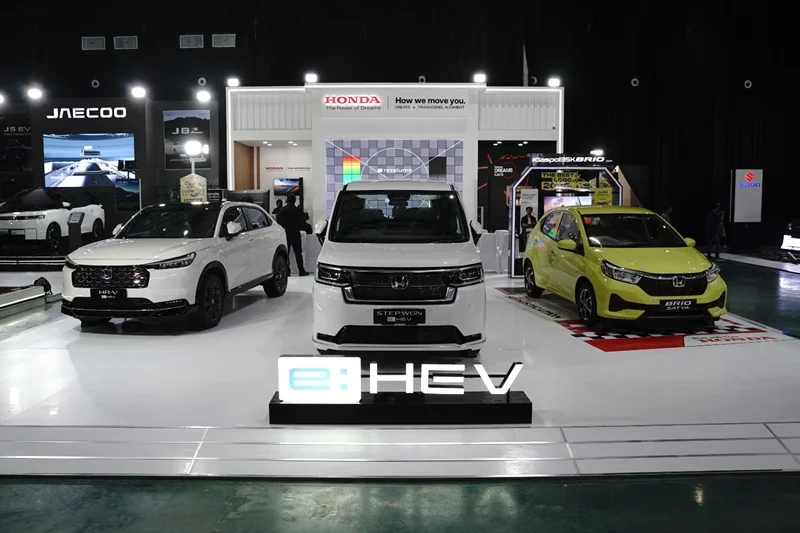 Booth Honda di GIIAS Makassar 2025. Foto: dok Honda/ 