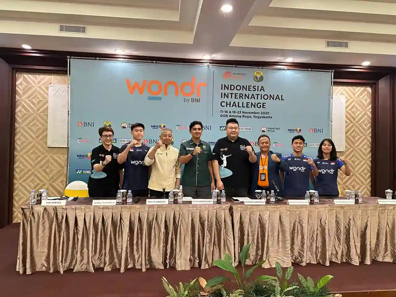 Yogyakarta siap jadi tuan rumah turnamen bulutangkis kelas dunia wondr by BNI Indonesia International Challenge 2025. Foto: dok. BNI
