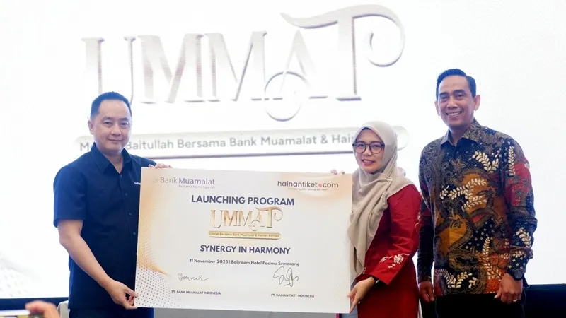 Hainantiket.com gaet Bank Muamalat dorong layanan umrah terintegrasi. Foto: dok. Hainantiket.com