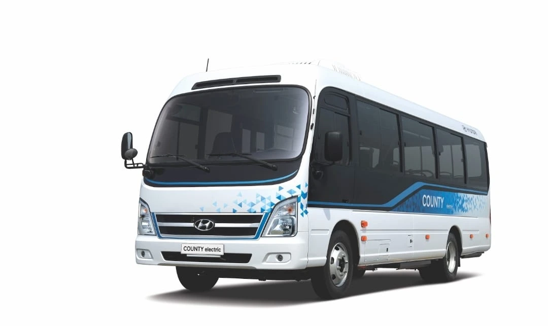 Bus listrik Hyundai yang dipakai di Bali. Foto: dok Hyundai. 