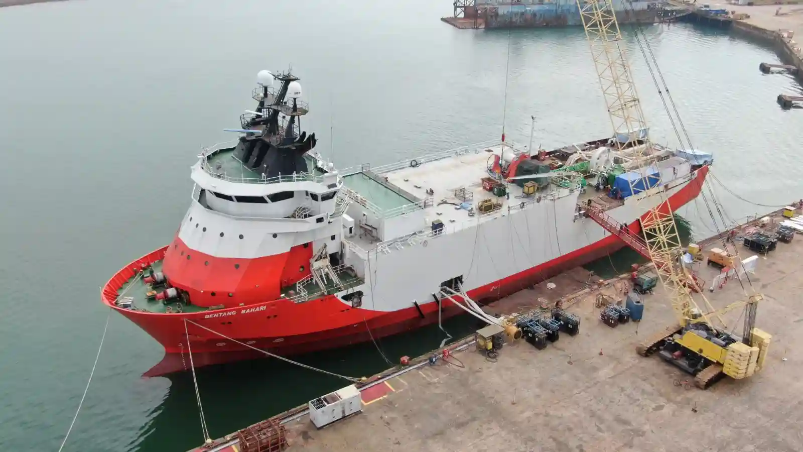 Armada PT Ketrosden Triasmitra Tbk. Foto: KETR