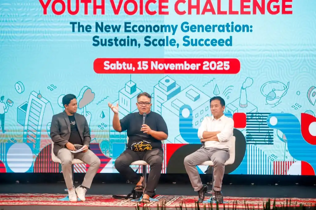 Youth Economics Summit (YES) 2025, digelar oleh Suara.com dan CORE Indonesia, mengusung tema “The New Economy Generation: Sustain, Scale, Succeed