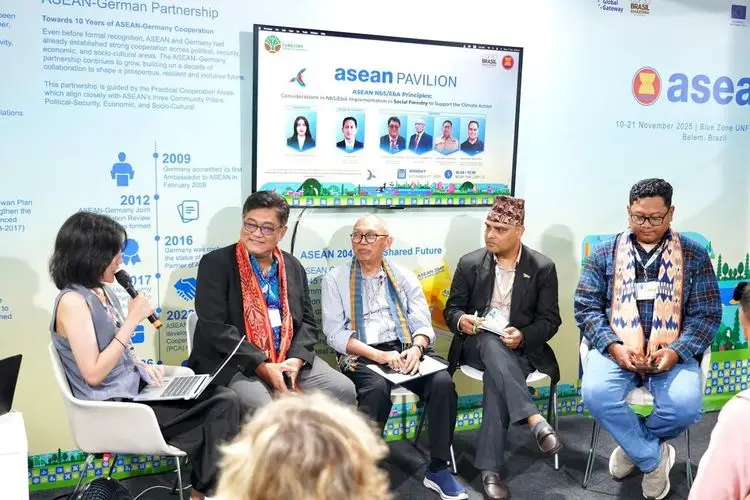 Indonesia menegaskan kembali tekadnya untuk memperkuat peran kehutanan sosial, solusi berbasis alam (Nature-based Solutions/NbS)