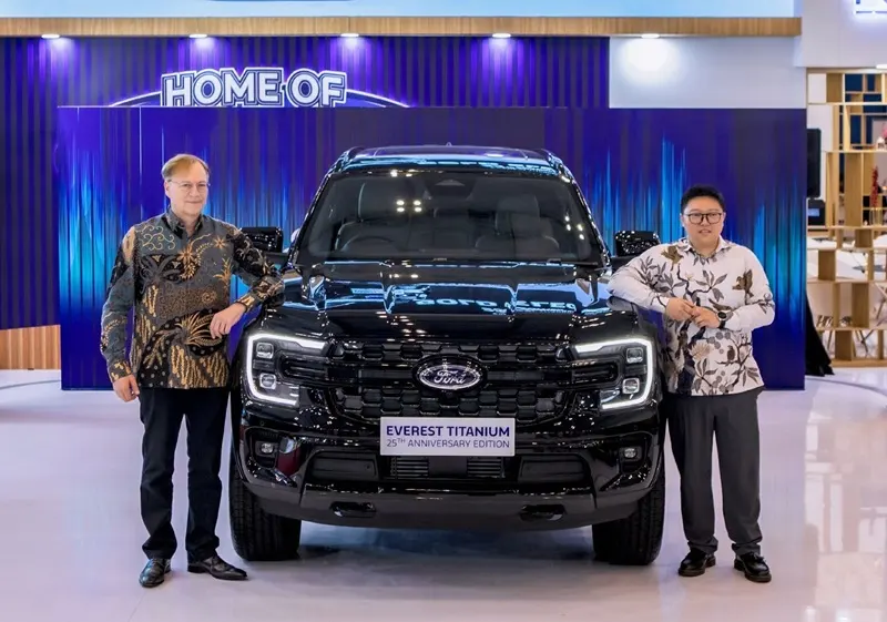 Ford edisi 25 tahun yang hanya diproduksi 25 unit di GJAW. Foto: dok Ford.