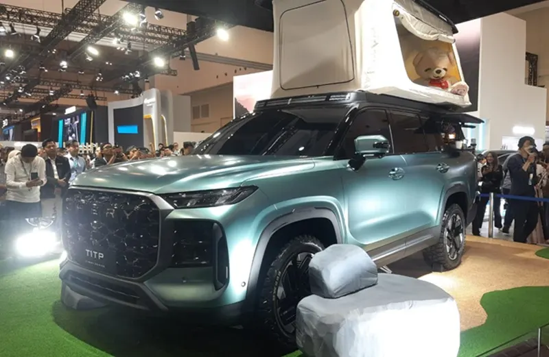 Debut global di dunia, mobil konsep Chery X melantai di ajang GJAW 2025. Intip spesifikasinya. Foto: Harun/KabarBursa.com