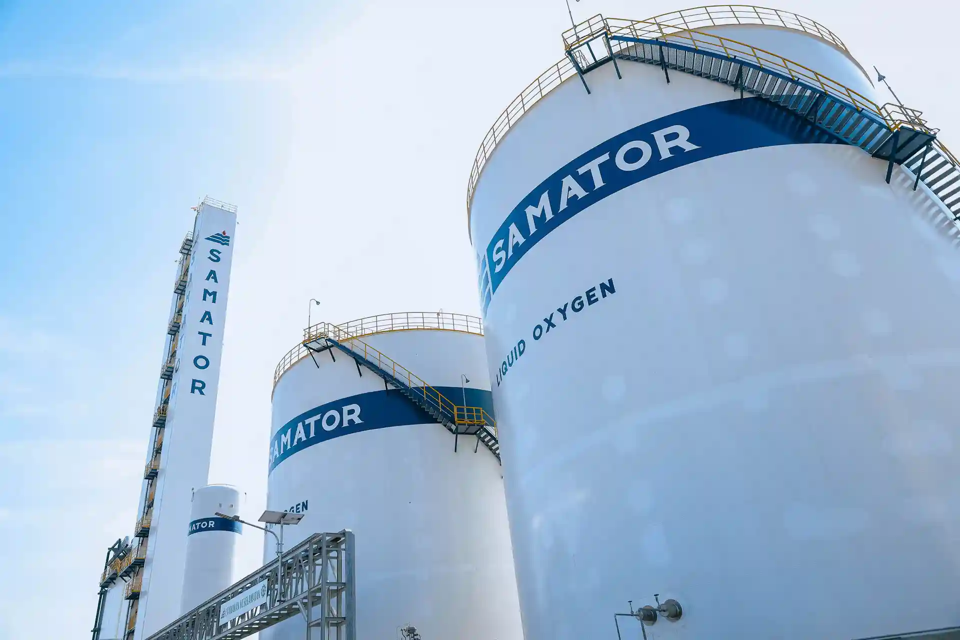 Kilang gas milik PT Samator Indo Gas Tbk. Foto: Dok AGII.