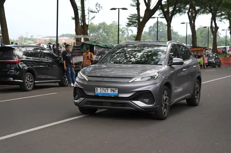 Test drive BYD di GJAW 2025. Foto: dok BYD. 