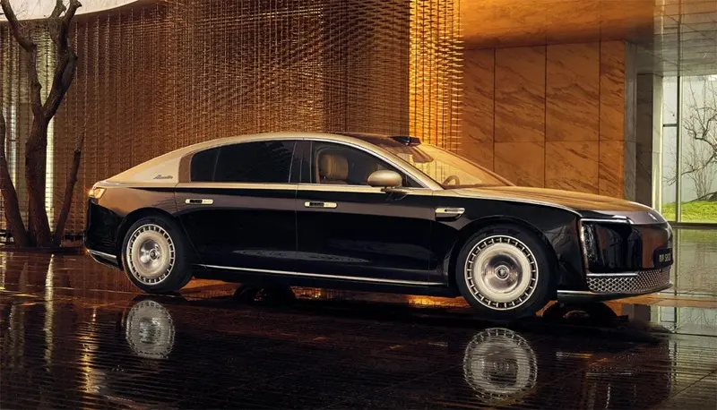 Mobil kelas atas Maextro S800. Foto: carnewschina. 
