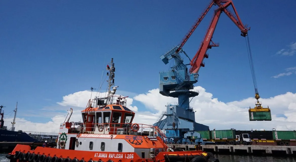 Salah satu kapal yang dikelola oleh PT Jasa Armada Indonesia Tbk (IPCM). (Foto: Dok. Pelindo)