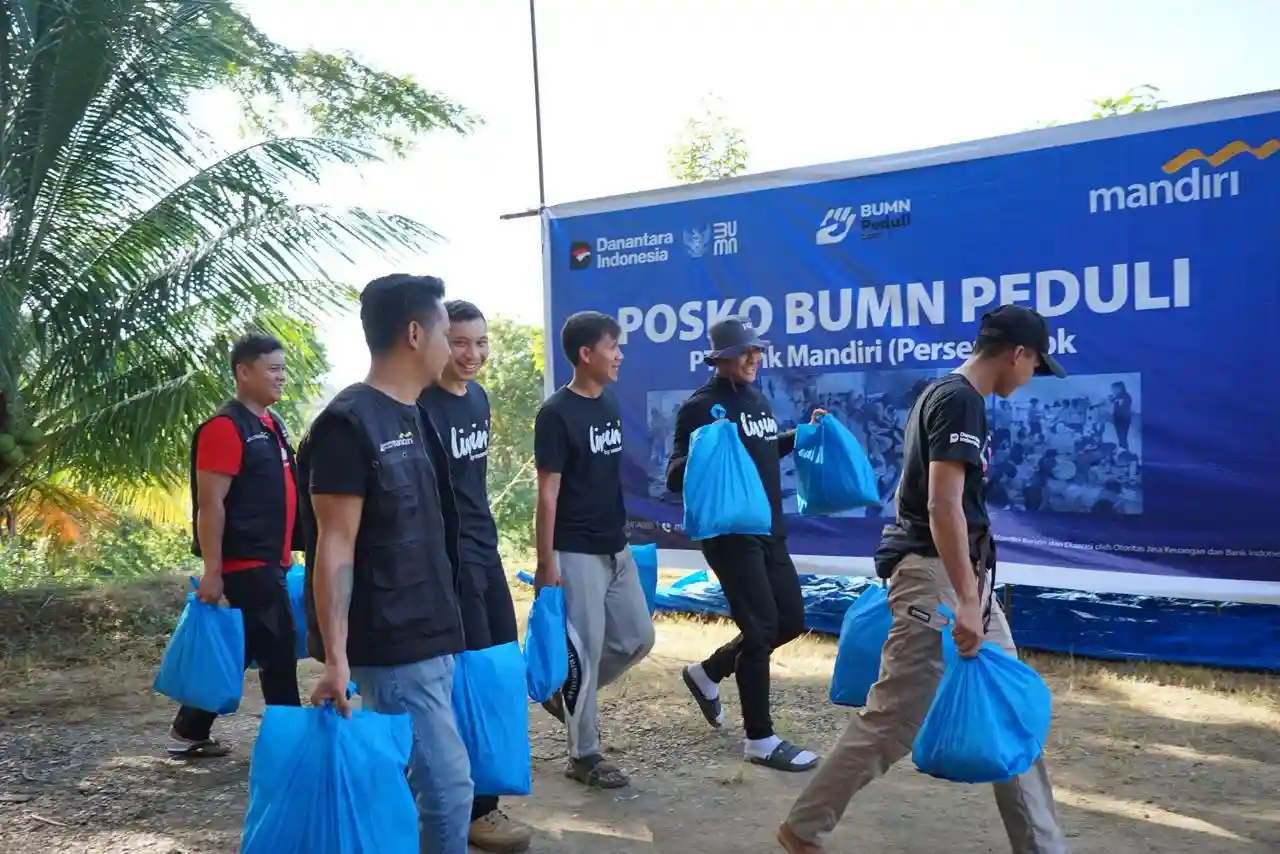 Beri relaksasi kredit hingga tiga Tahun, ini langkah Bank Mandiri untuk bantu debitur di wilayah bencana Sumatra dan Aceh. Foto: dok. Bank Mandiri