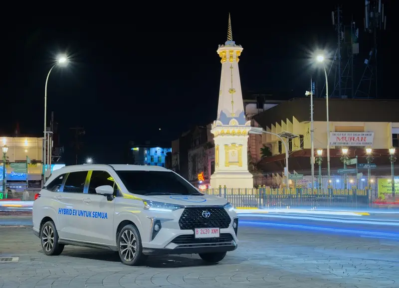 Toyota Veloz Hybrid uji ketahanan tempuh 3.000 kilometer. Foto: doc Toyota. 