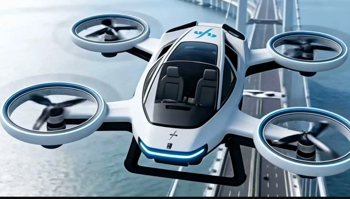 Ilustrasi mobil terbang Ufly. Foto: carnewschina. 
