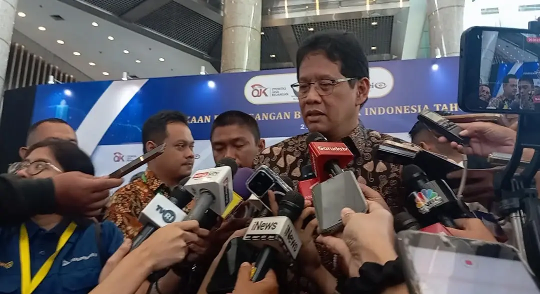 Menteri Keuangan Purbaya Yudhi Sadewa di Gedung BEI, Jakarta pada Jumat, 2 Januari 2026. Desty Luthfiani/KabarBursa.com