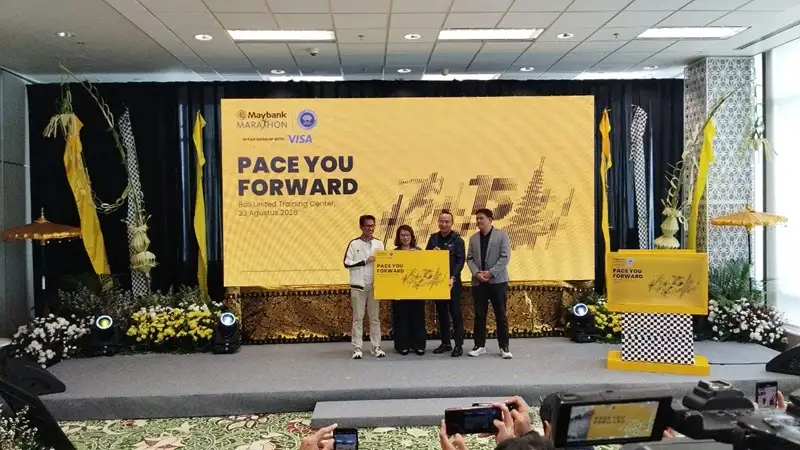 Lomba lari kelas dunia Maybank Marathon siap digelar di Bali. Targetkan kontribusi ekonomi di atas Rp225 miliar. Foto: Harun/KabarBursa.com