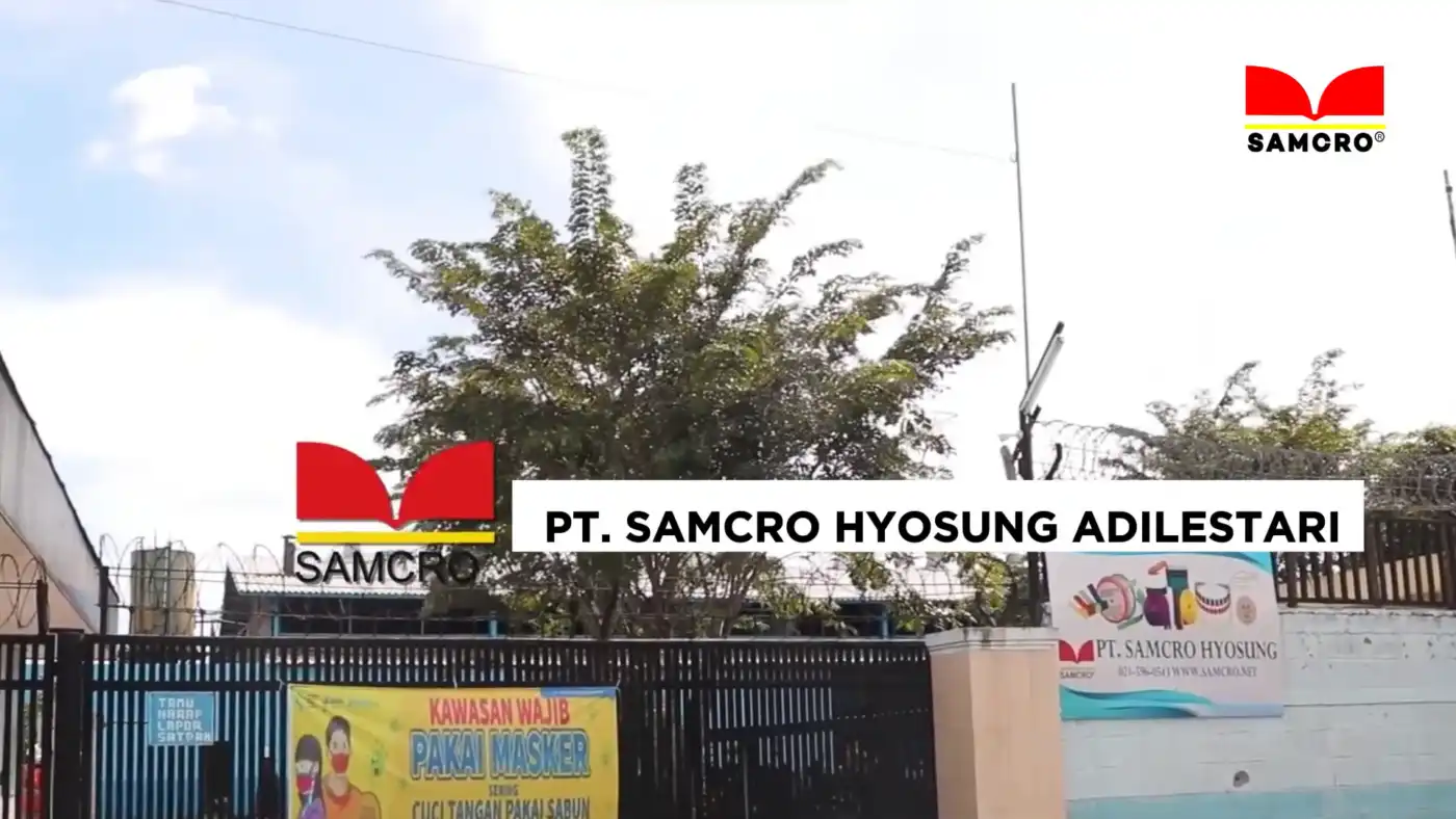 PT Samcro Hyosung Adilestari Tbk (ACRO) mengumumkan telah menyelesaikan pengajuan paten atas teknologi terbarunya. (Foto: Dok. Samcro Hyosung)