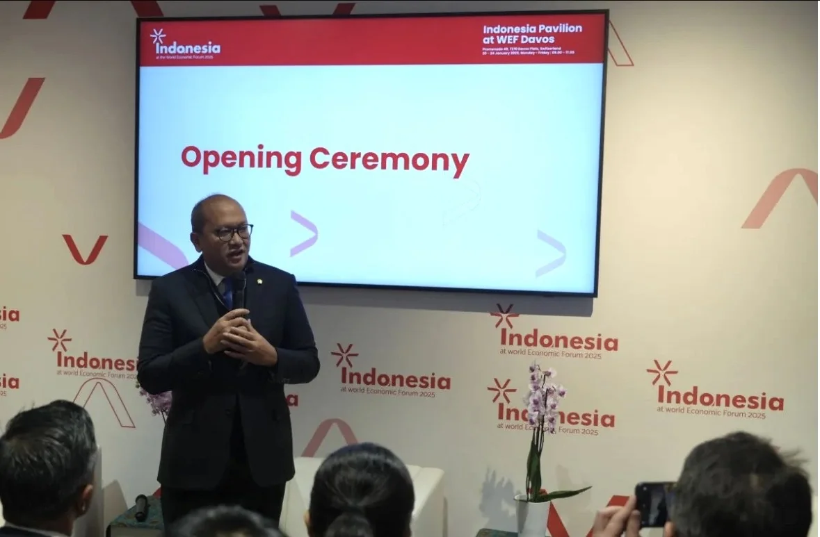 Danantara Indonesia tampil perdana di WEF Davos. Pemerintah dorong investasi berkualitas dan kemitraan jangka panjang di panggung ekonomi global. Foto: Dok. BKPM/Kementerian Investasi.