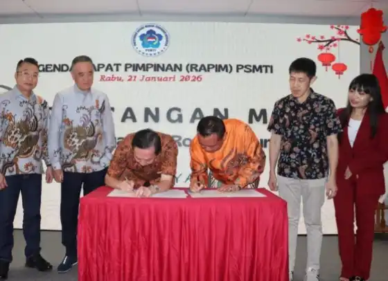 Penandatanganan kerja sama antara PSMTI dan Rumah Sakit Royal Taruma