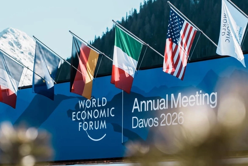 Davos membunyikan alarm untuk Eropa. Elite bisnis dunia menilai Eropa berisiko tertinggal dari AS dan China di industri masa depan. Foto: IG @worldeconomicforum.