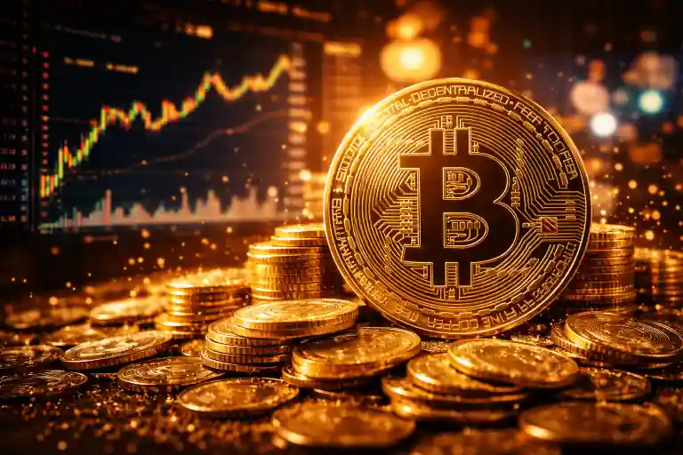BTC masih dalam tekanan meskipun CZ berujar tahun ini menjadi tahun terbaik bagi BTC. Foto: AI untuk KabarBursa.
