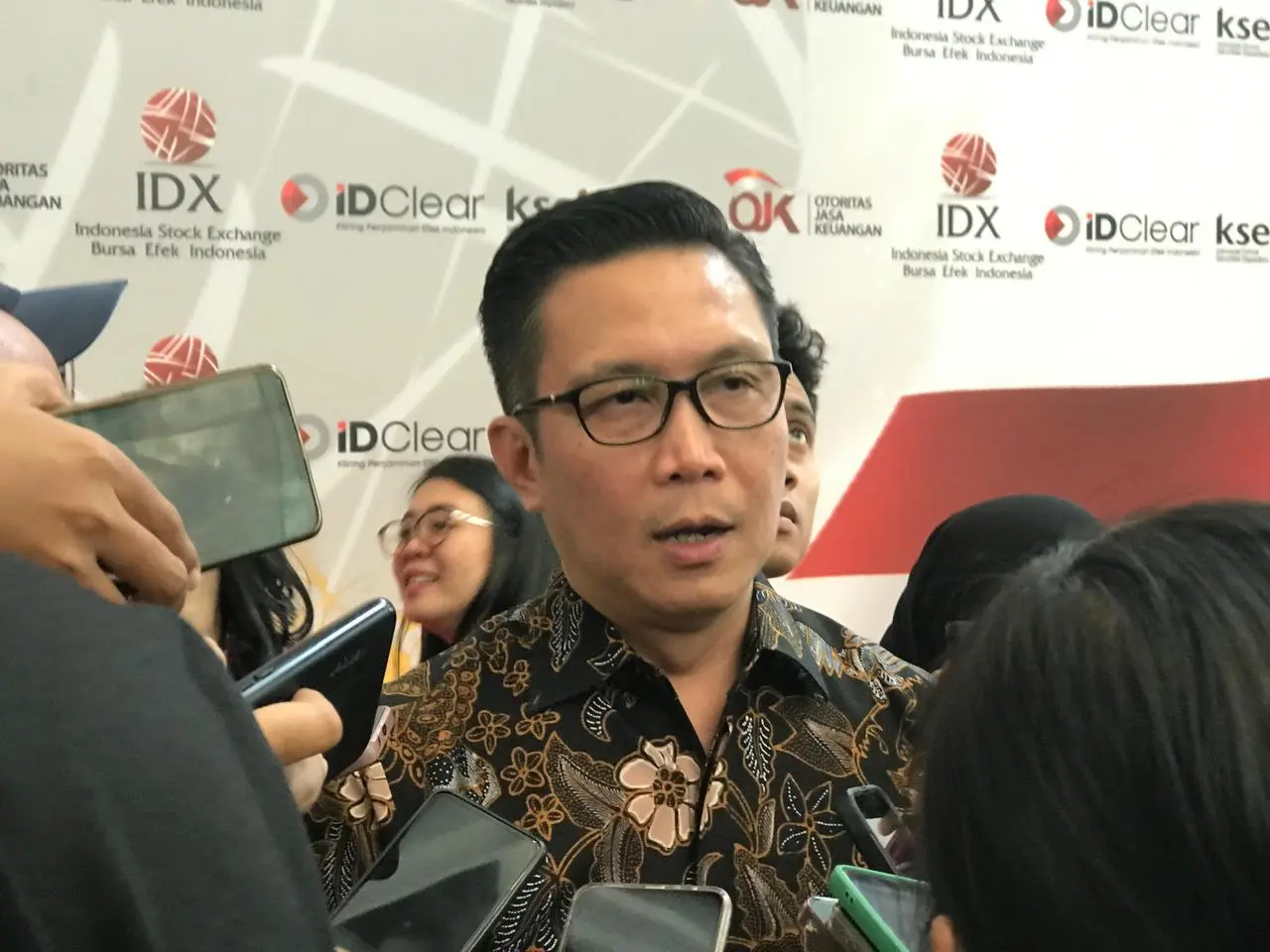 Direktur Pengembangan BEI Jeffrey Hendrik, ditetapkan sebagai Pjs BEI. Foto: Kabar Bursa/Hutama Prayoga