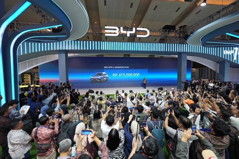 BYD di pembukaan IIMS 2026. Foto: Ist. 