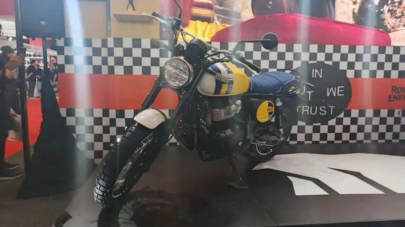 Royal Enfield yang baru diluncurkan di IIMS 2026. Foto: KabarBursa.com/Citra