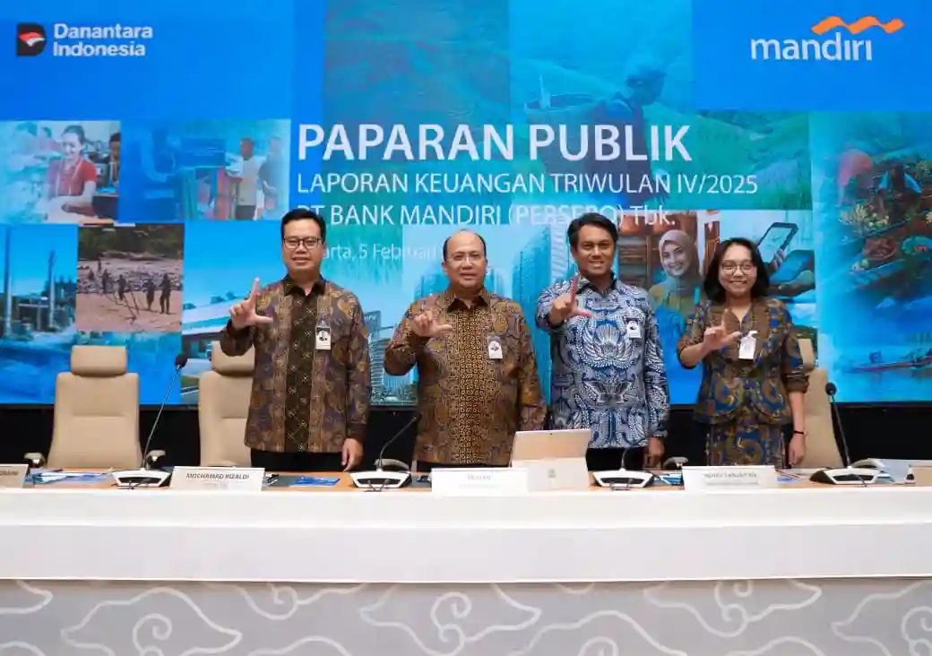 Bank Mandiri (BMRI) jaga fundamental kuat di tengah tantangan global. Berikut deretan pencapaian dan kontribusi perseroan sepanjang 2025. Foto: dok. Bank Mandiri 