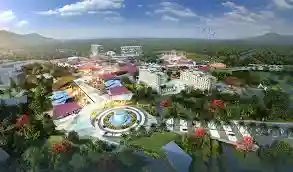 Groundbreaking KPIG di Lido City mendongkrak harga saham hingga naik 3,82 persen. Foto: Dok MNC Tourism Indonesia.