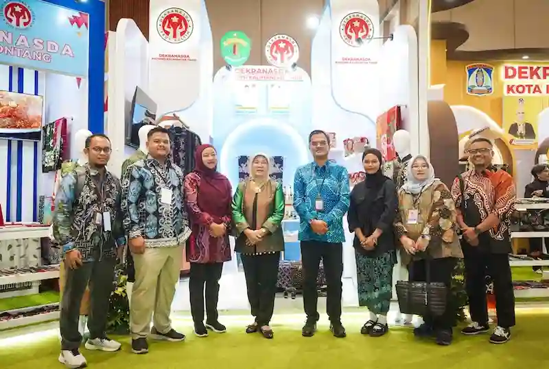 Penyelenggaraan pameran Inacraft di JCC. Foto: dok Kemenperin.