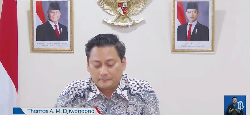 Deputi Gubernur Bank Indonesia Thomas A. M. Djiwandono. Foto: Dok KabarBursa.com