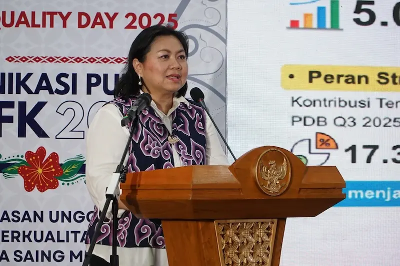 Kepala Badan Standardisasi dan Kebijakan Jasa Industri (BSKJI) Kemenperin, Emmy Suryandari. Foto: dok Kemenperin.