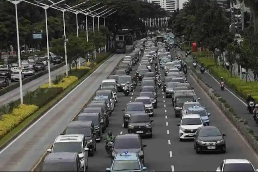 Ilustrasi Arus Mudik di Jakarta. Foto: Dok KabarBursa.com