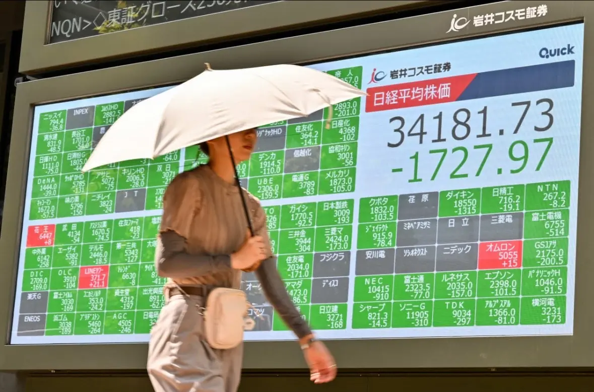 Mayoritas bursa Asia naik setelah laba Nvidia melampaui ekspektasi. Kospi melonjak, Nikkei sentuh 59.000, investor masih waspada. Foto: Getty Images