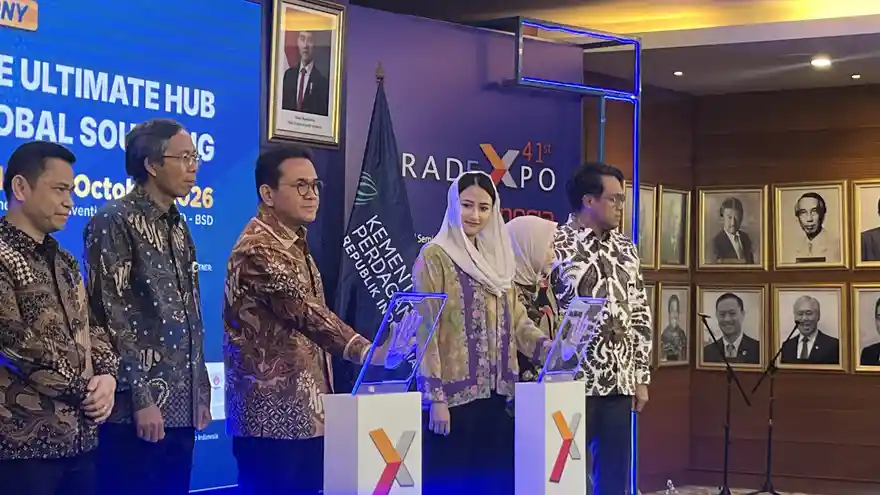  Kementerian Perdagangan resmi meluncurkan Trade Expo Indonesia (TEI) ke-41 dalam sebuah acara yang digelar di Auditorium Kementerian Perdagangan