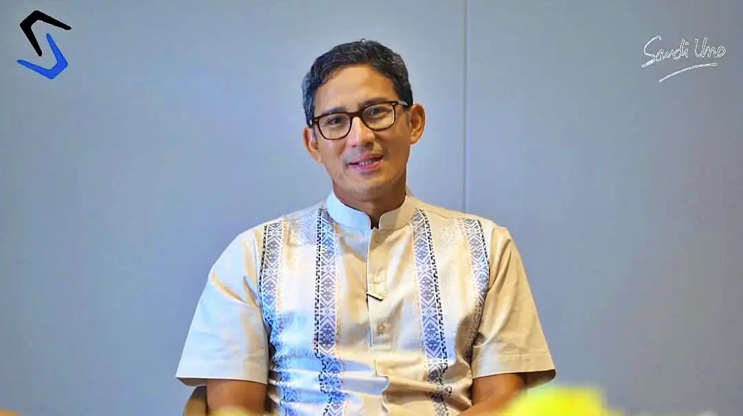 Sandiaga Salahuddin Uno selaku Founder PT Saratoga Investama Sedaya Tbk (SRTG) melalui video daring untuk ajang Capitalk Smart Investor bertajuk 