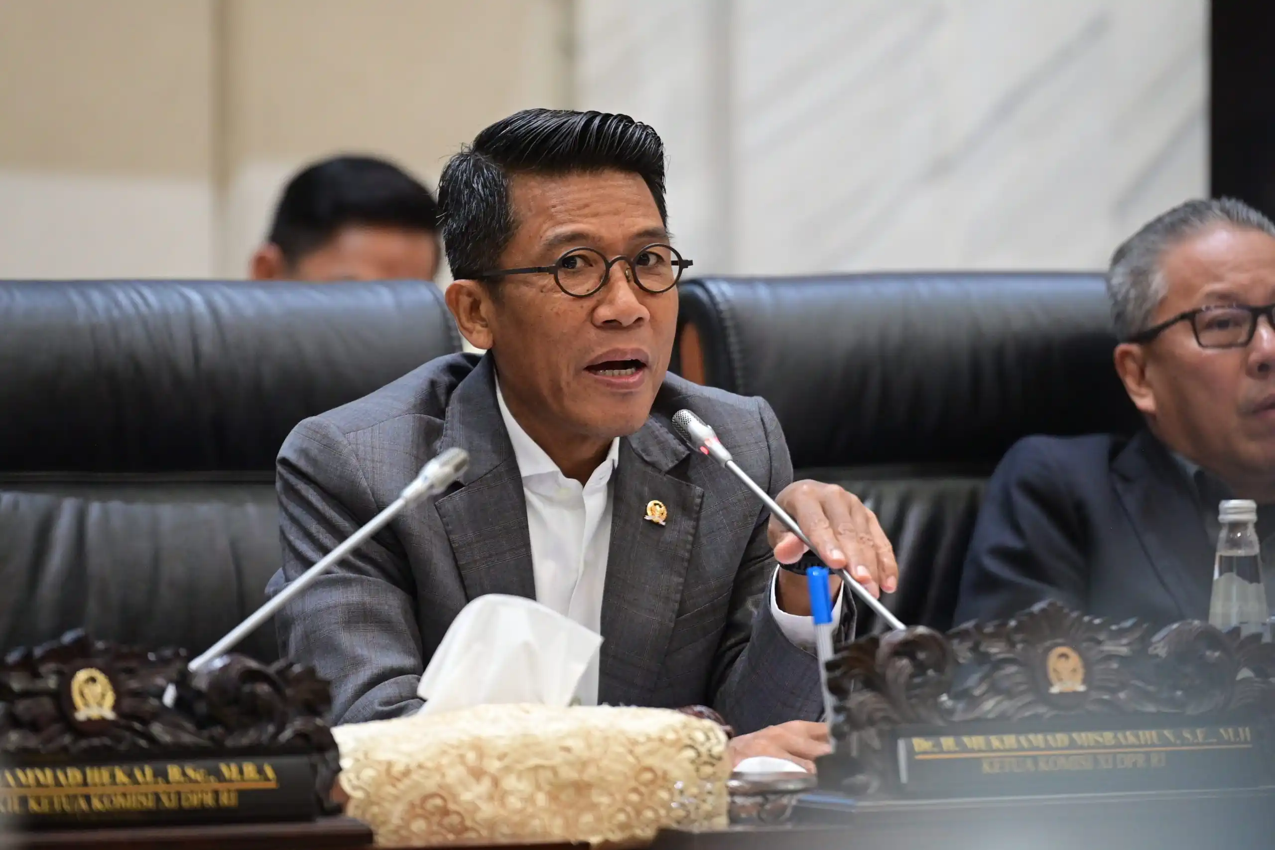Ketua Komisi XI DPR RI, Mukhamad Misbakhun, mengatakan akan mengawal proses demutualisasi BEI dan menegaskan negara hadir untuk pengaruh strategis, bukan mengejar keuntungan investasi. Foto: Dok. DPR RI