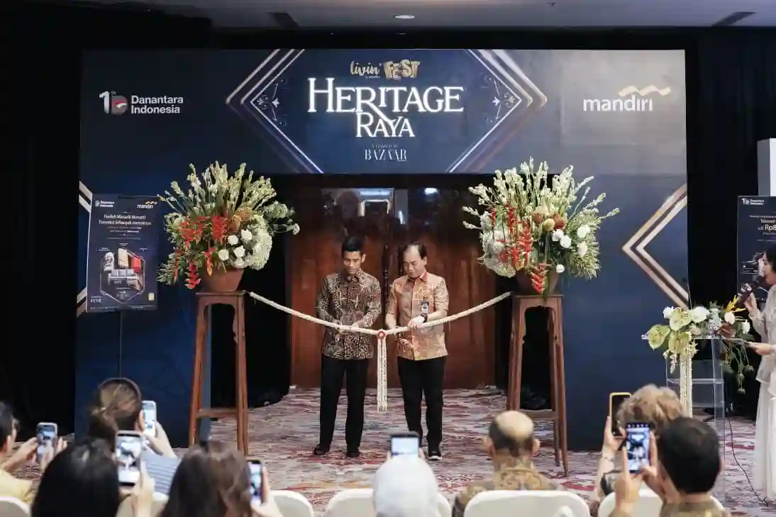 Livin’ Fest Heritage Raya 2026, cara Bank Mandiri dukung brand lokal dan industri kreatif. Foto: dok. Bank Mandiri