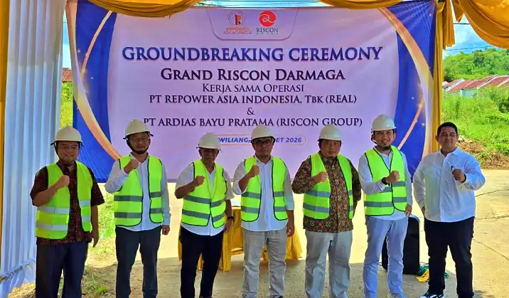Proyek tersebut digarap melalui kerja sama dengan PT Ardias Bayu Pratama atau Riscon Group. (Foto: Dok. REAL)