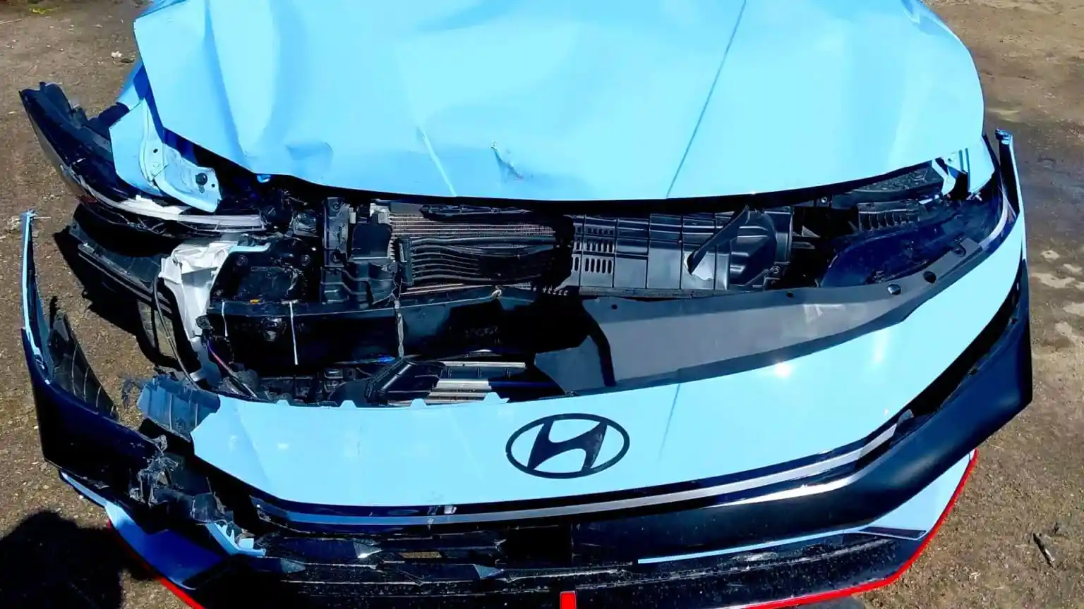 Hyundai dikenai denda ratusan miliar oleh pengadilan setelah hancurkan mobil ini. Foto: Carscoops
