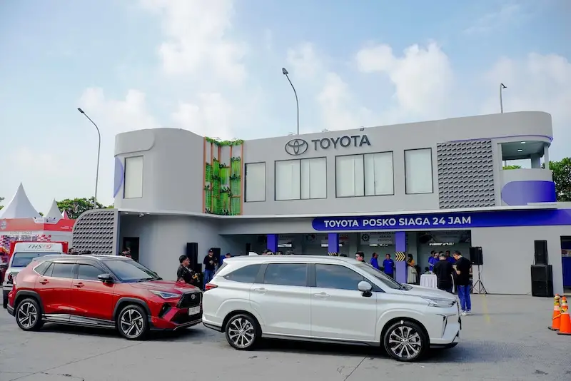 Posko mudik Toyota. Foto: dok Toyota.